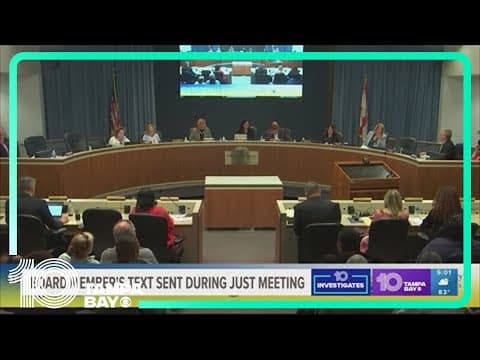 School board member's text could have implications for Just Elementary vote