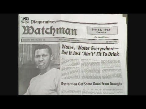 WWL-TV: A look back at the 'worst saltwater wedge' in 50 years