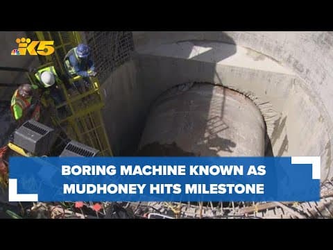 Seattle tunnel project to prevent sewage runoff reaches milestone