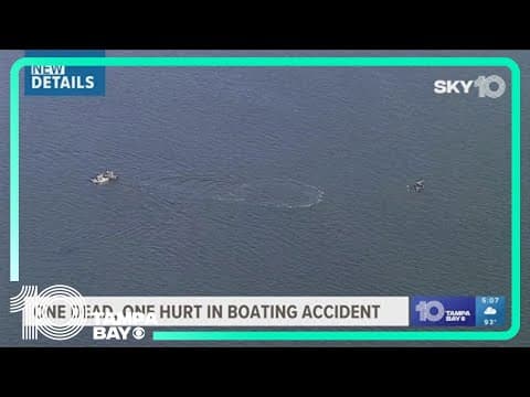 Boater dies after being thrown from vessel near Howard Frankland Bridge