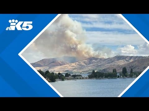 Evacuations reduced to Level 2 for wildfire burning in Chelan