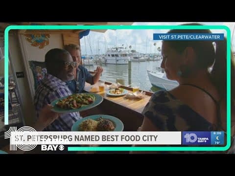 Report: St. Pete hailed as best food city in the country
