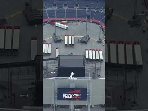 The Rolling Stones Prepare For Stadium Concert