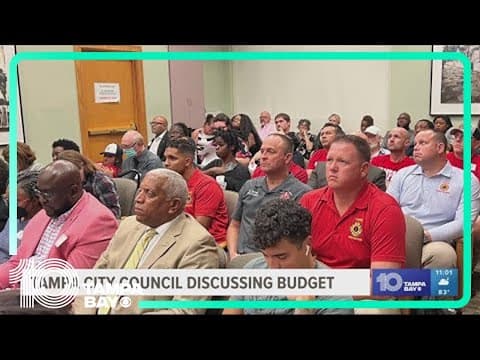 Discussions ongoing over city of Tampa's proposal budget
