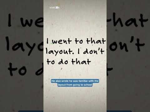 Minneapolis school shooter: 'I'm scared of good guys with guns' #minnesota #news