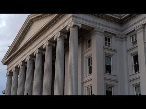 WATCH: Rally outside Department of Treasury over Elon Musk access