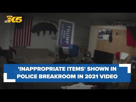 2021 video shows Trump flag, mock tombstone of teen killed in police shootout in SPD break room