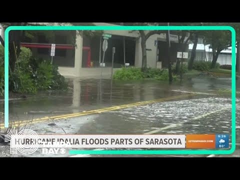 Sarasota, Clearwater reopening after day of severe flooding from Idalia
