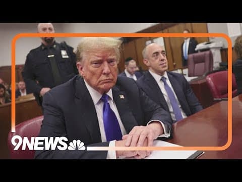 Trump's sentencing in hush money trial may not be until closer to Election Day