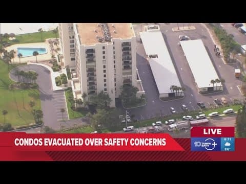 12-story Clearwater Beach condo evacuated over structural concerns