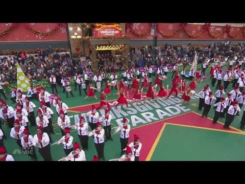 Fishers band performs in Macy's Thanksgiving Day Parade