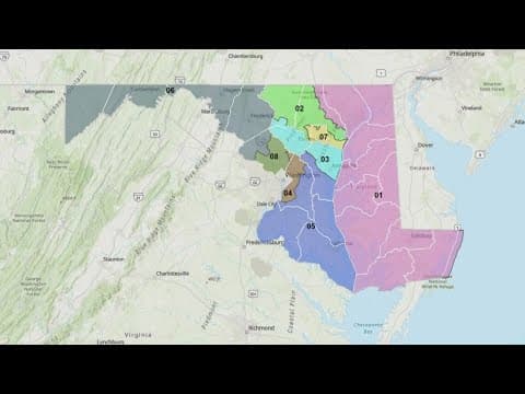 Maryland Democrats considering redistricting