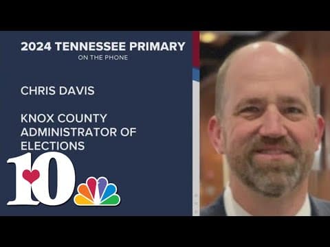 Knox Co. Administrator of Elections speaks on voter turnout