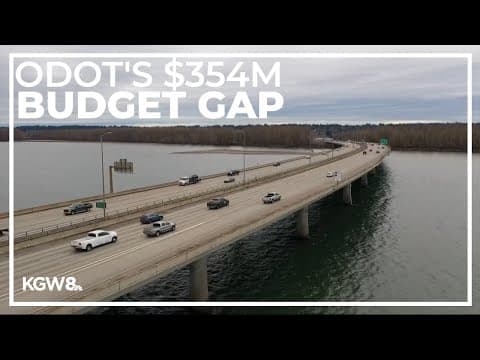 Without a fix, ODOT warns of a $354M budget shortfall over next several years