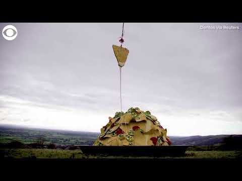 Doritos breaks record for highest cheese pull