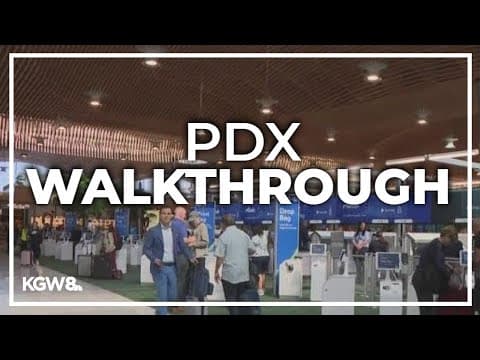 POV: You're a traveler at the new PDX