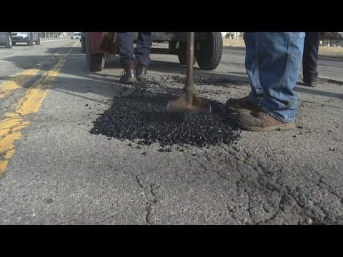 City of Indy begins pothole blitz with 'hot mix' asphalt