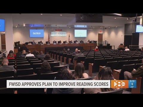 Fort Worth ISD says it has a plan to improve reading scores
