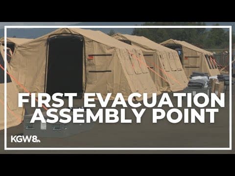 Oregon sets up first evacuation assembly point in Tillamook County