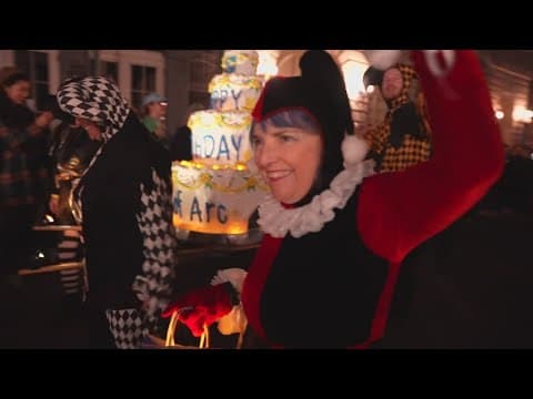 Krewe de Jeanne d’Arc prepares for parade on Saturday