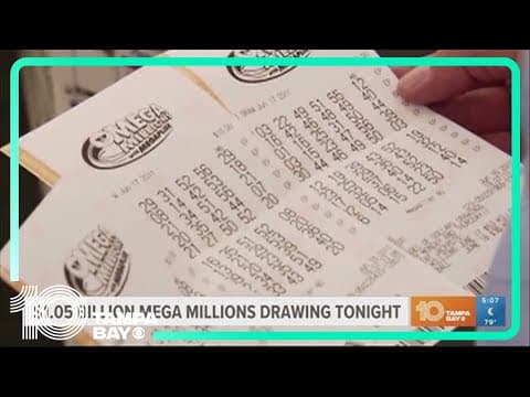 Mega Millions drawing for $1.05 billion jackpot happening Tuesday night