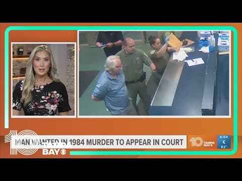 Man arrested for 1984 cold case murder to appear in court Thursday