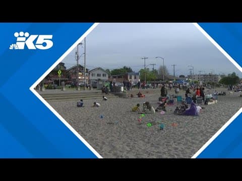 Curfews in effect for two Seattle beaches for the summer