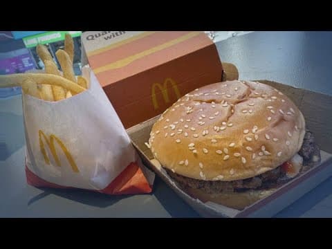 McDonald's preparing to put Quarter Pounder back on menu after E. coli concerns