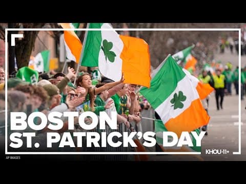 St. Patrick's Day parade celebrates Boston heritage in America’s most Irish big city