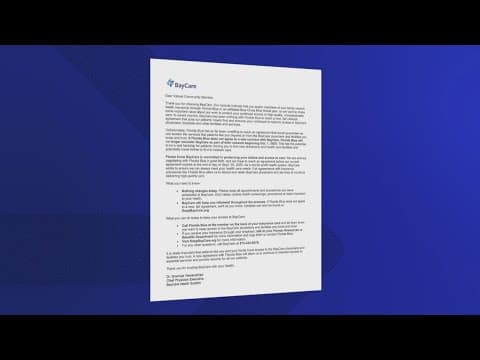 Contract negotiations between Florida Blue and BayCare could impact patients