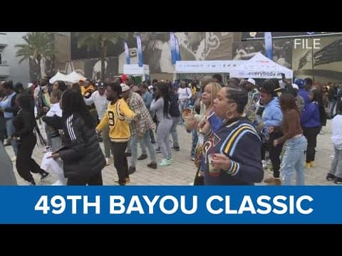 49th Annual Bayou Classic brings much fanfare to New Orleans on Thanksgiving weekend