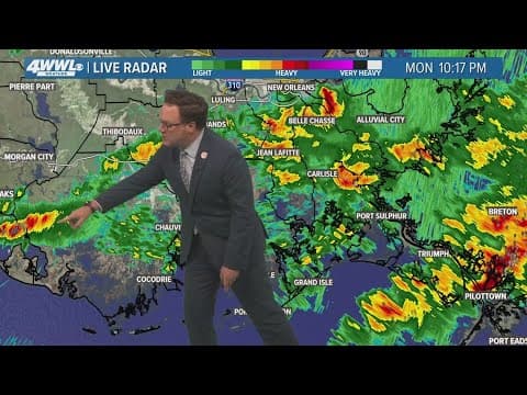 Weather: Heavy rain expected early Tuesday