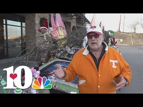 Christmas Truckster spreads cheer; festive station wagon's owner shares goals for the future