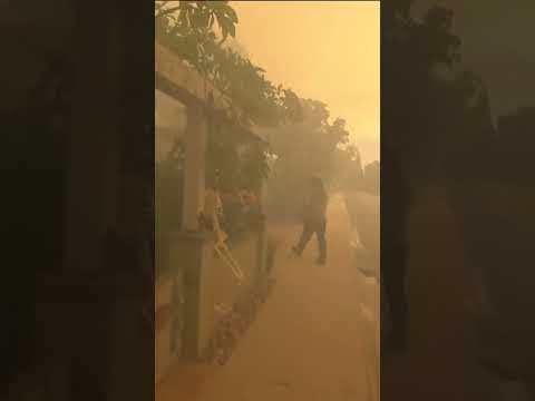 Montezuma Fire in College Area #sandiego