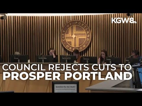 Portland budget committee rejects amendment to divert funding from Prosper Portland