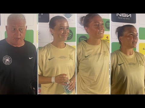 Dallas Trinity FC vs. FC Barcelona | Players, coach post-game press conference