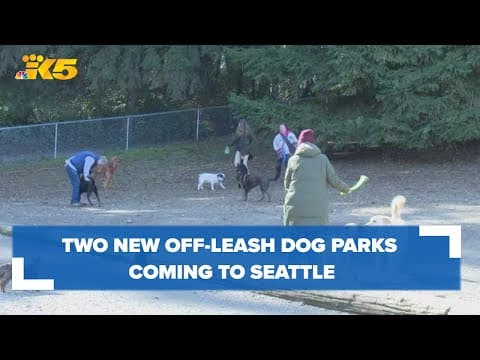 Two new off-leash dog parks coming to Seattle