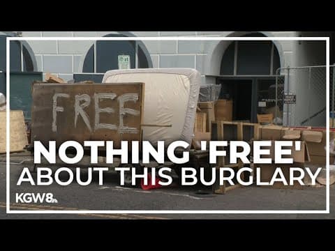 Northwest Portland neighborhood concerned about possible burglary