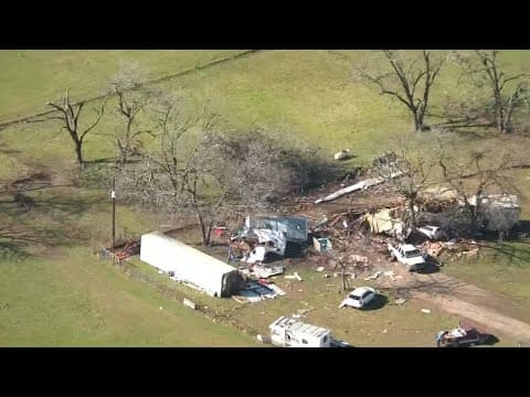 STORM DAMAGE | McKinney mobile home impacted by severe weather on Tuesday