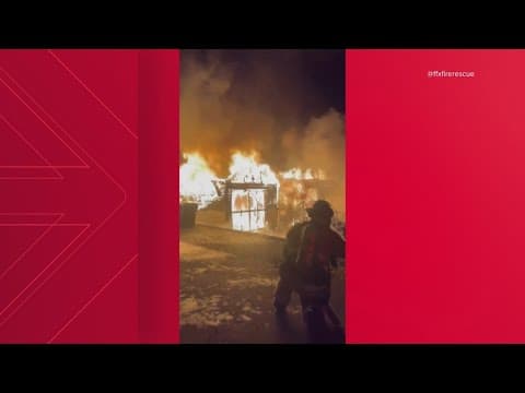 Fire destroys Falls Church home