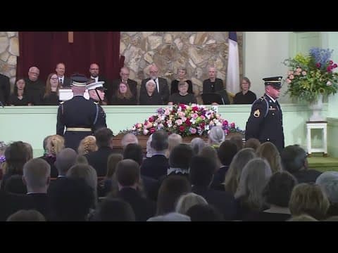 Officials honor and remember former First Lady Rosalynn Carter at tribute