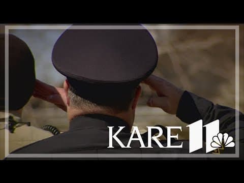 Procession delivers fallen deputy home to Glenwood, Minnesota