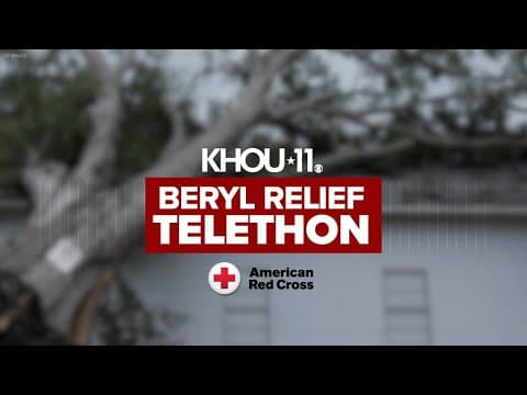 Live stream of our Beryl relief telethon