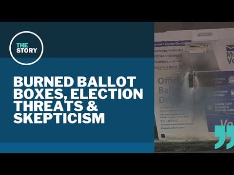 Oregon election workers face misinformation, threats; police seek culprit in ballot box arsons