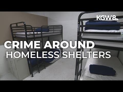 Portland says crime is dropping near city's overnight shelters, but residents disagree