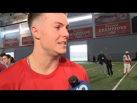 Ohio State head coach Ryan Day, former players discuss Pro Day
