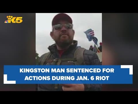 Washington state man sentenced to over 7 years for actions during Jan. 6 Capitol riot