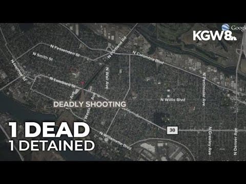 Fatal shooting in North Portland