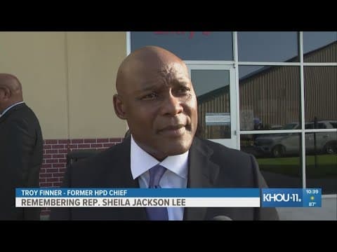 Former HPD Chief Troy Finner says he saved voice messages from Congresswoman Sheila Jackson Lee