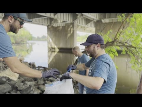 Volunteers remove thousands of pounds of trash from DC's Kingsman Island | Get Uplifted
